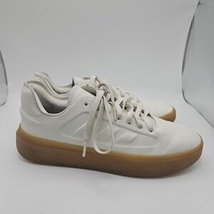 adidas Zntasy Capsule Collection sneakers white faux leather size 8